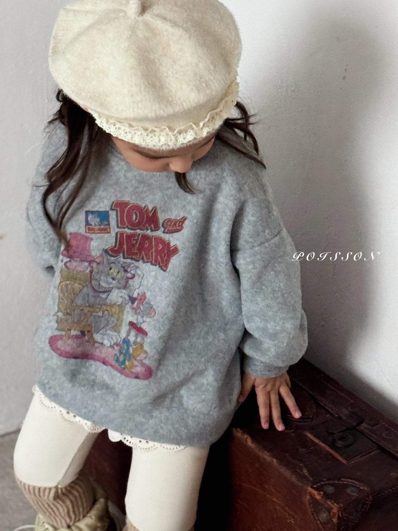 Tom and Jerry fleece sweatshirt