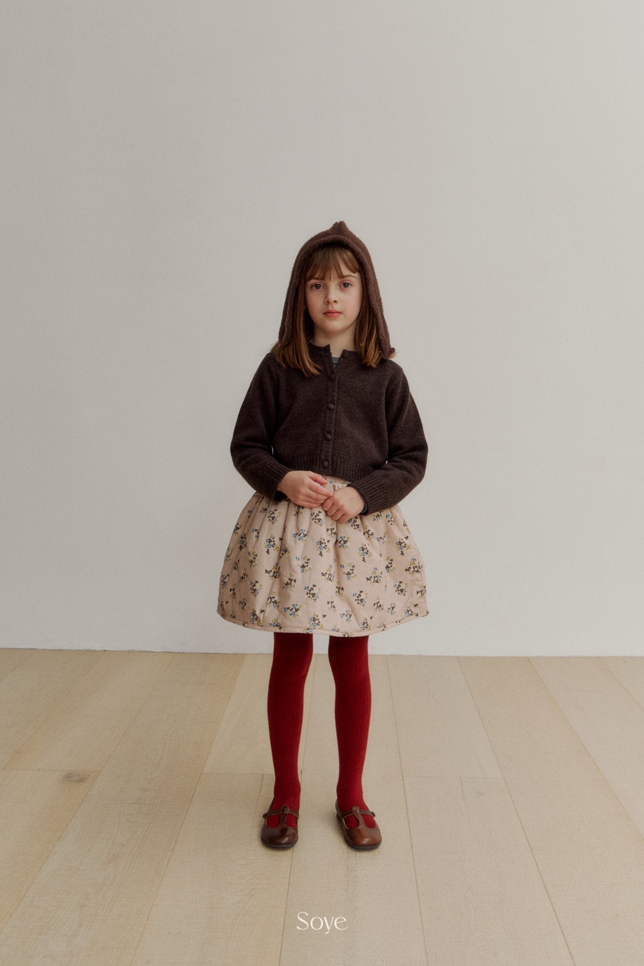 Pauline flower padding skirt