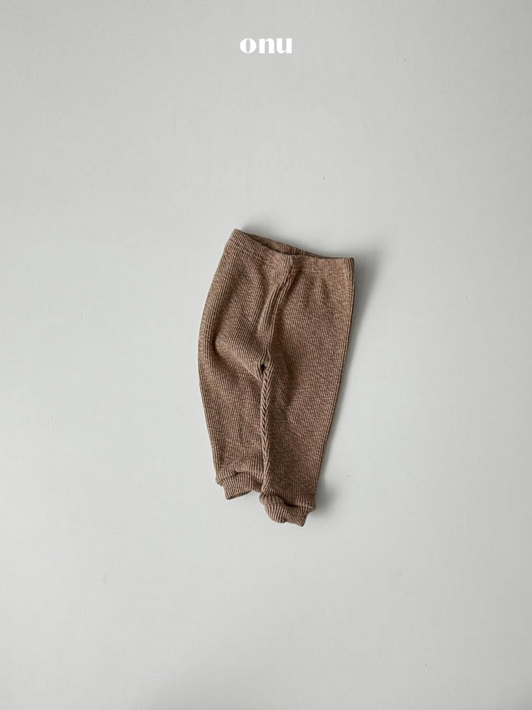 Stretch ribbed pants (baby)
