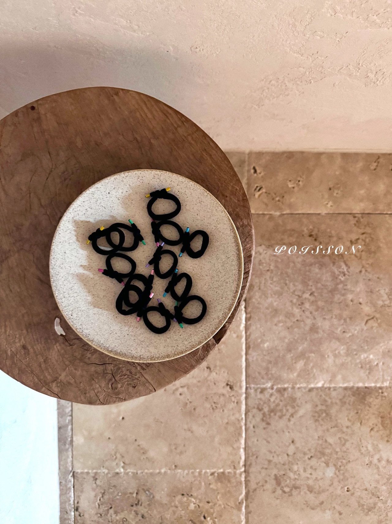 Jelly color hair tie