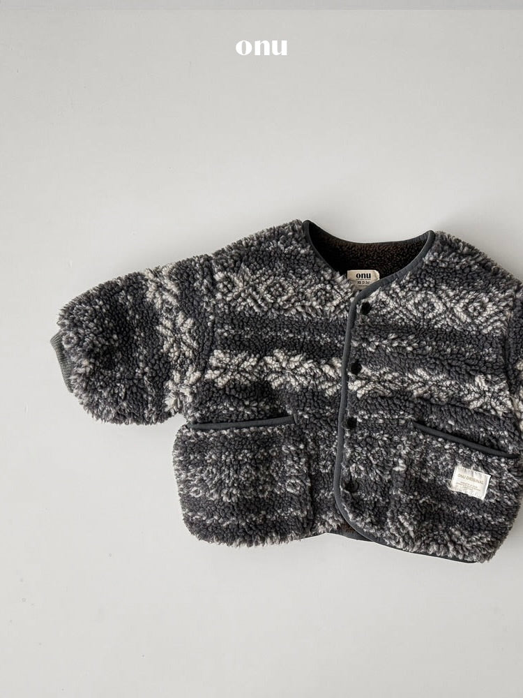 Nordic boa jumper