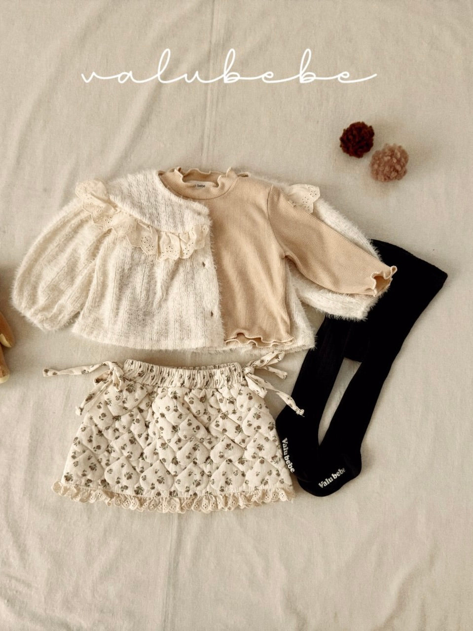 Flower padded skirt (baby)