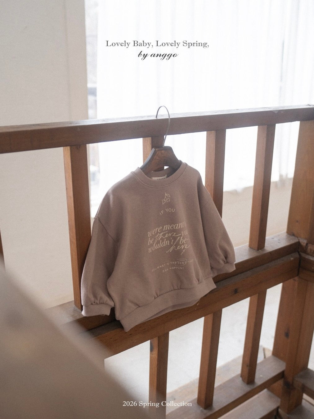 Lettering sweatshirt