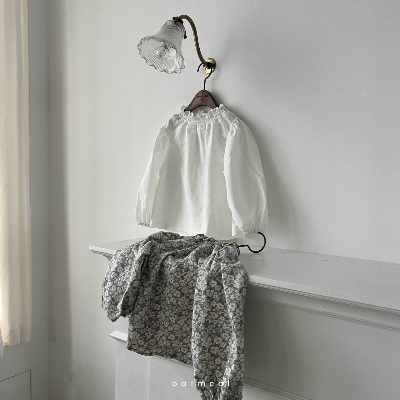 Nola frill blouse