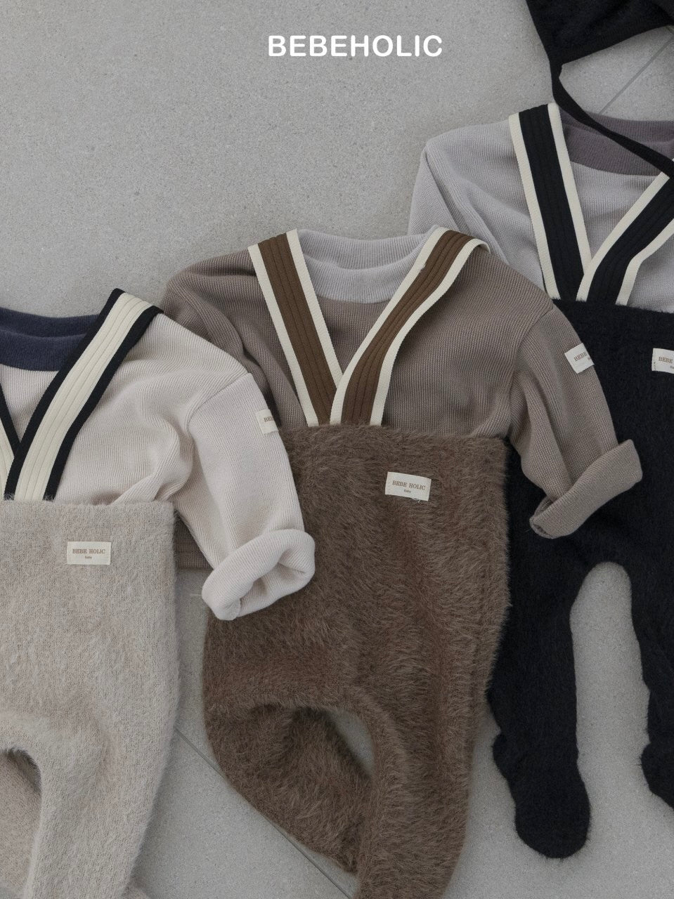 Angora footed leggings