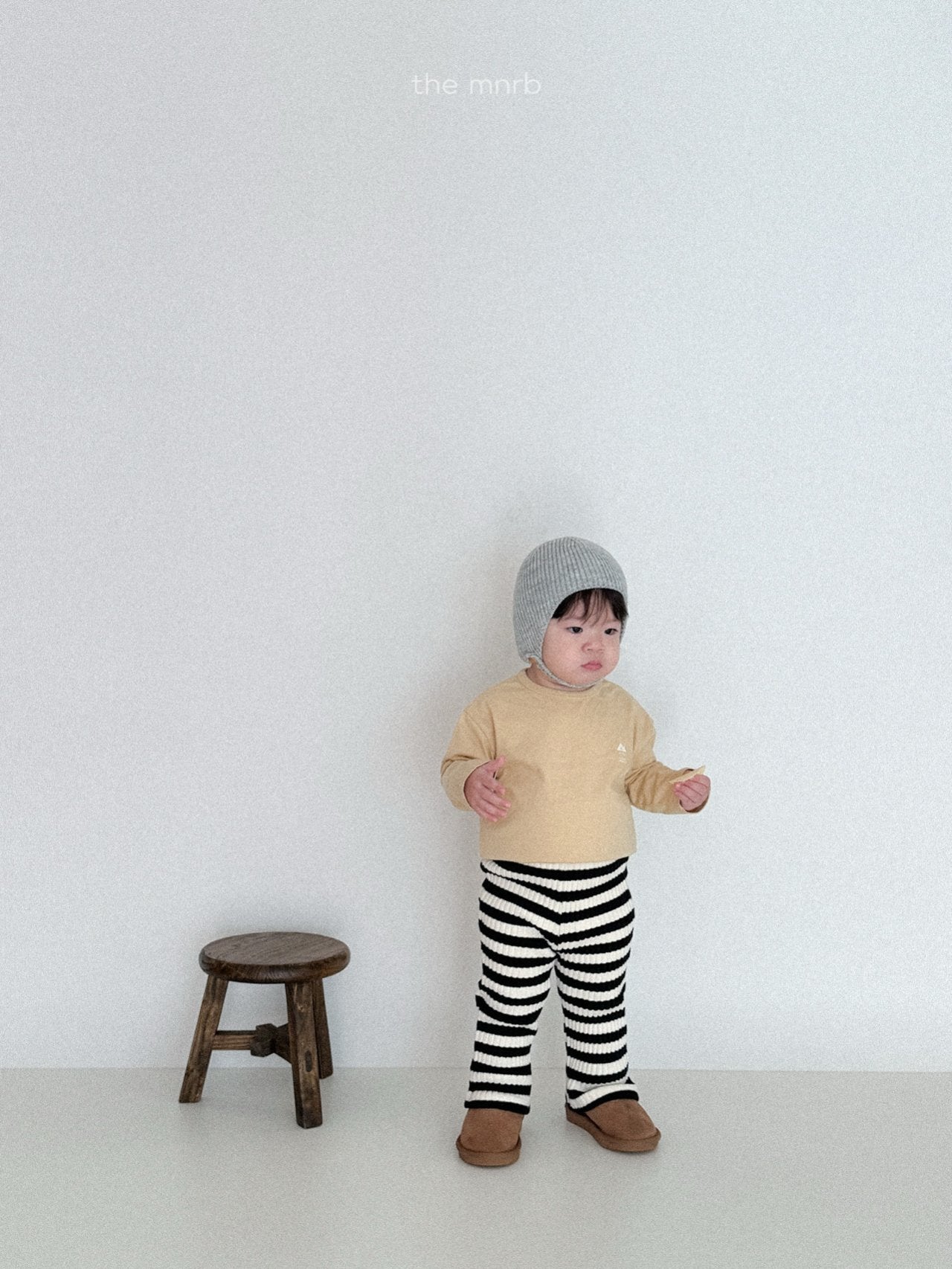 Aloe ribbed bootcut pants