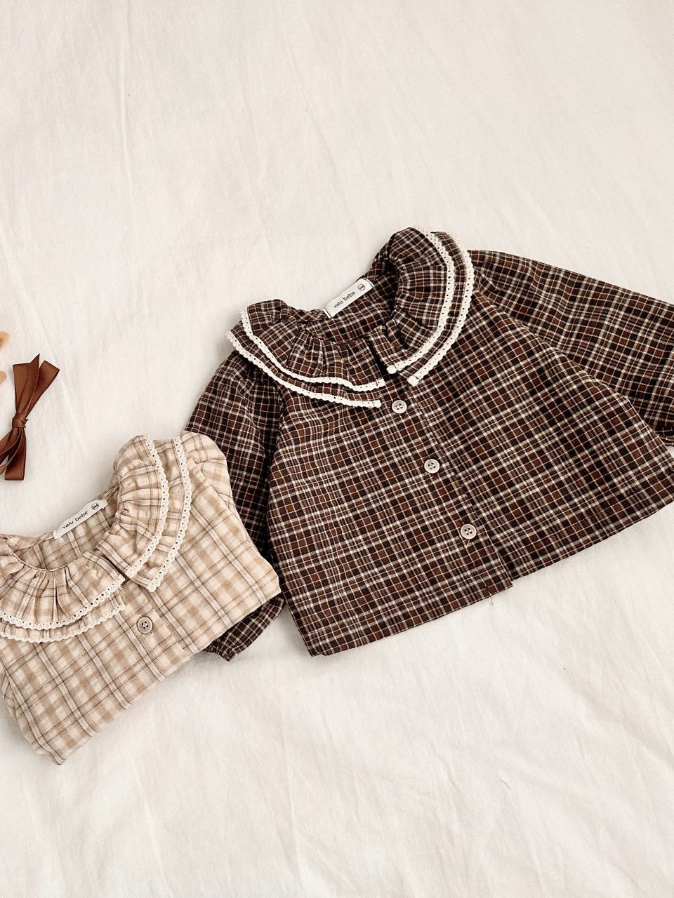 Petite check blouse (baby)
