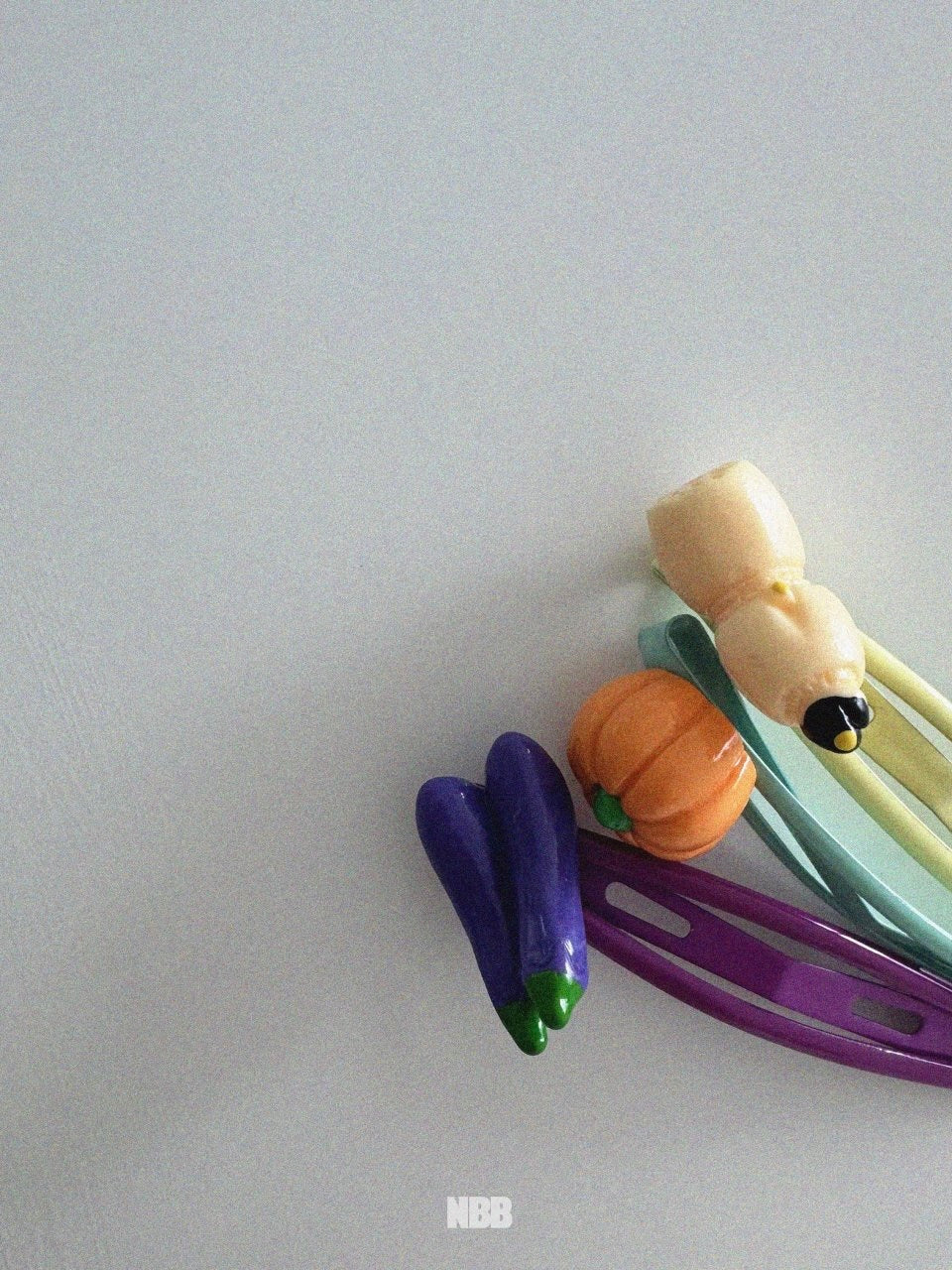 Vegetable shop pin set (3 pieces)