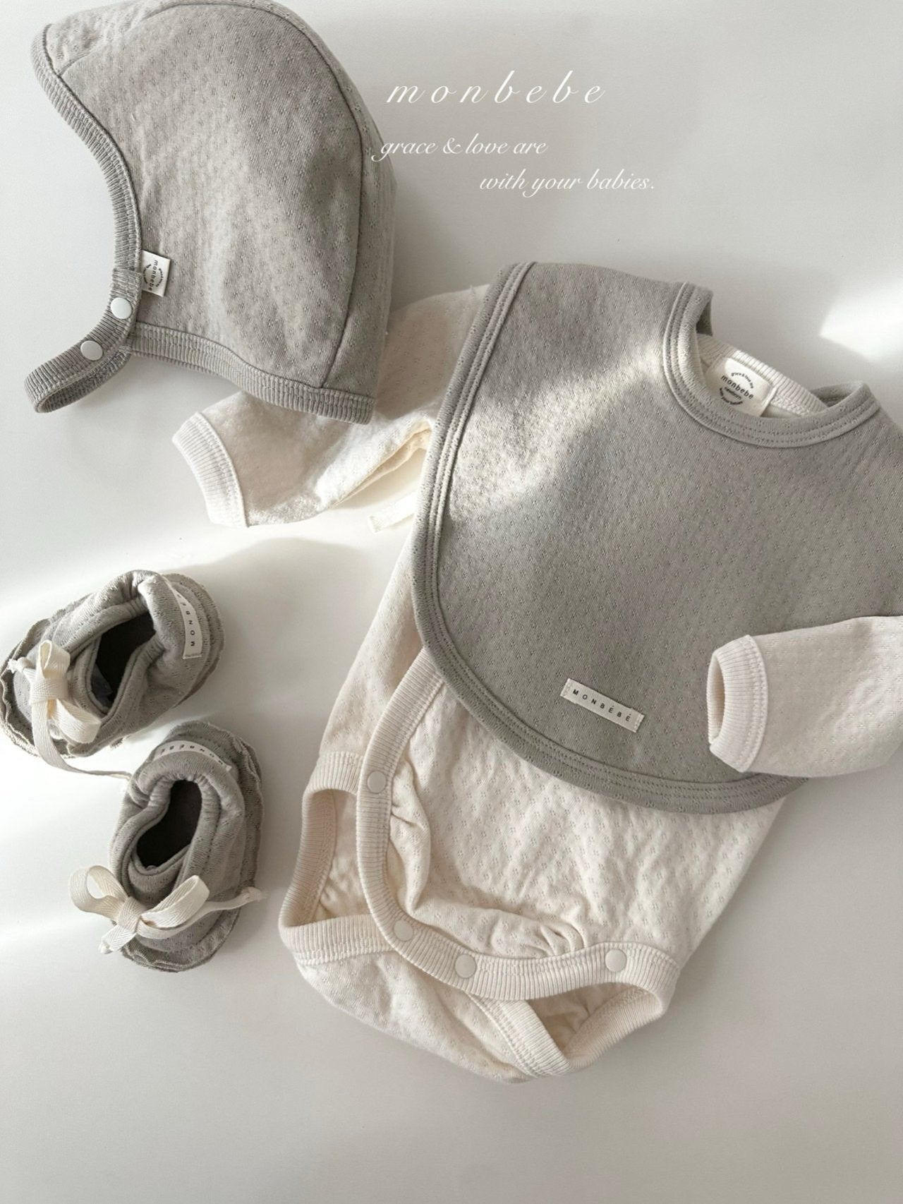 Noah newborn rompers