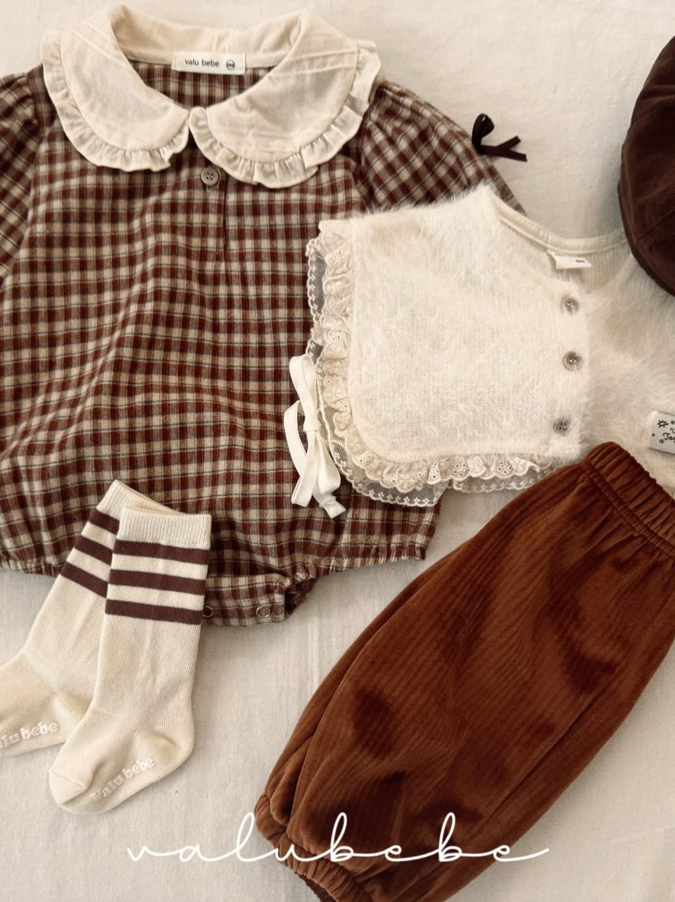 Roman corduroy beret (baby)