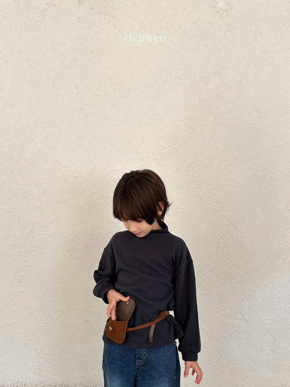 Mini suede belt bag