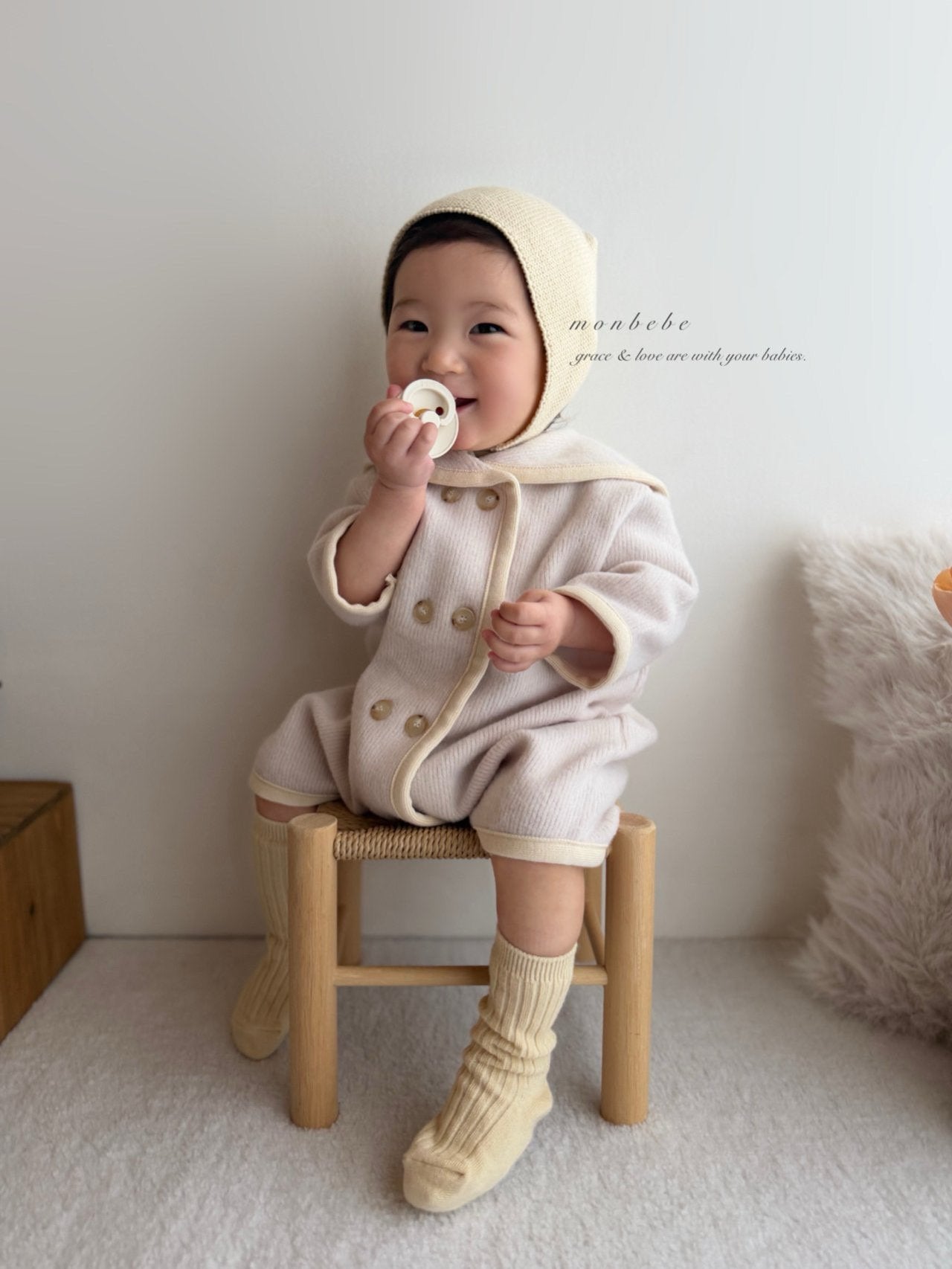 Handmade sailor rompers