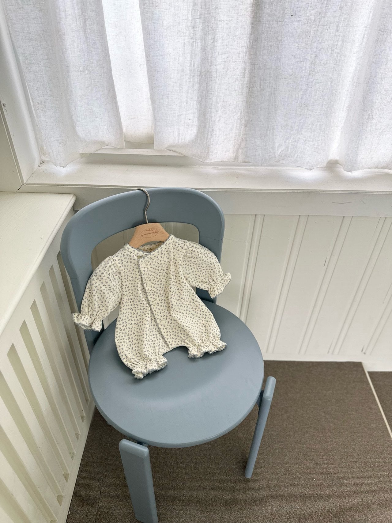 Floral glory rompers