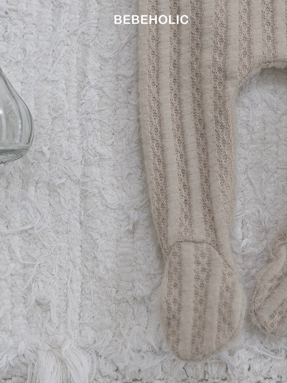 Texture footed leggings