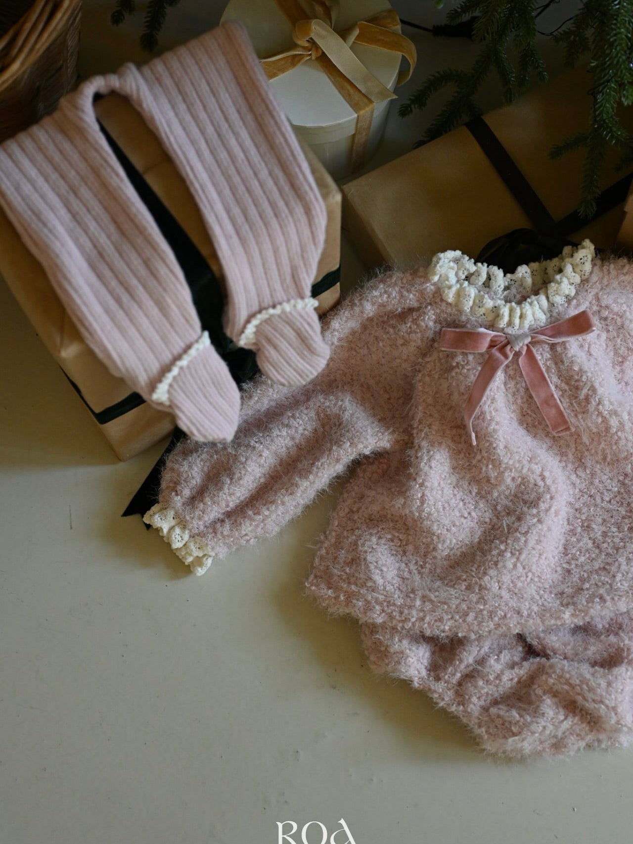 Frill footed leggings