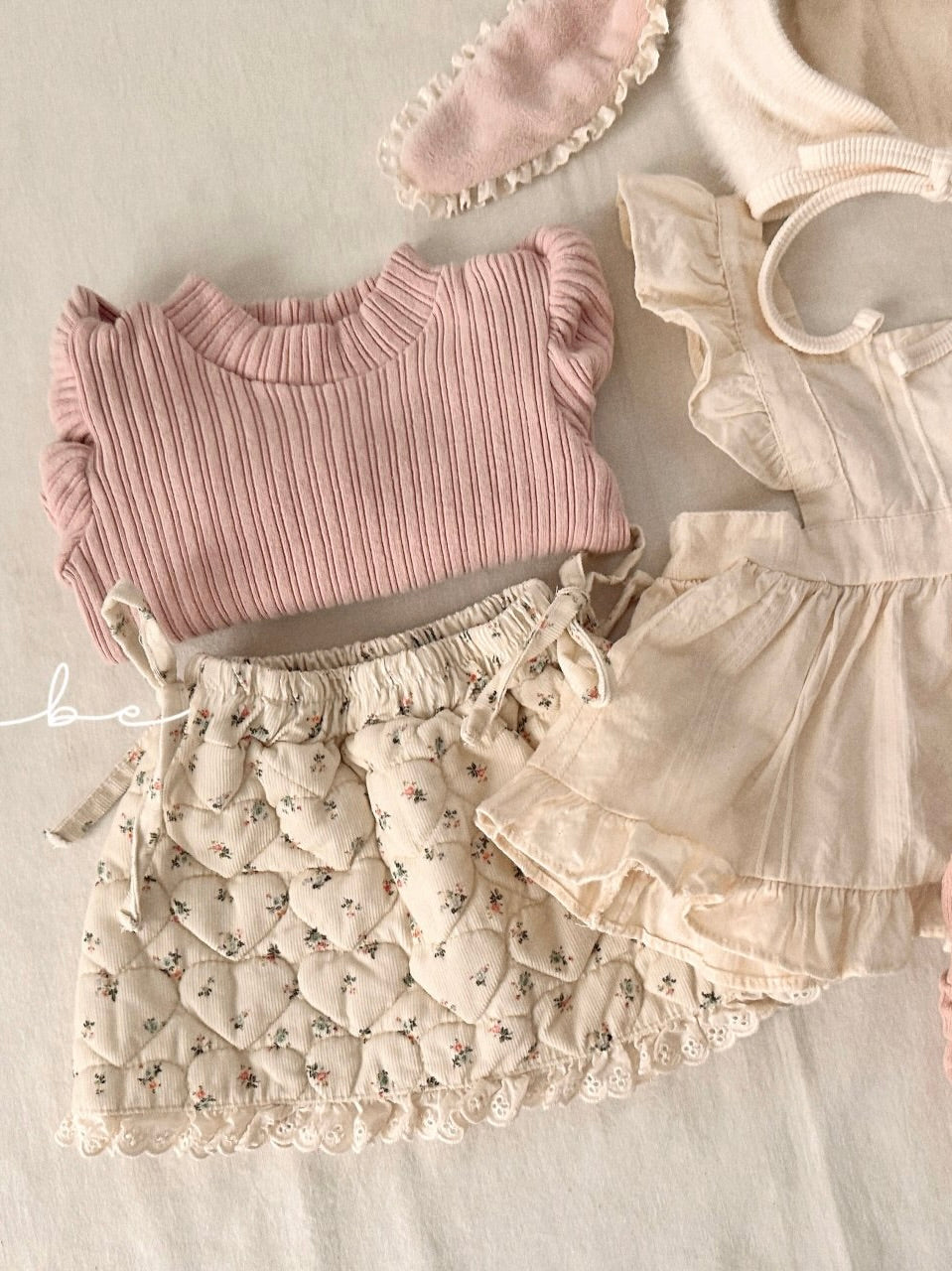 Flower padded skirt (baby)