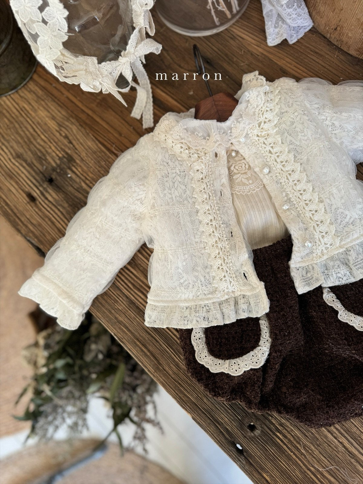 Lace cardigan