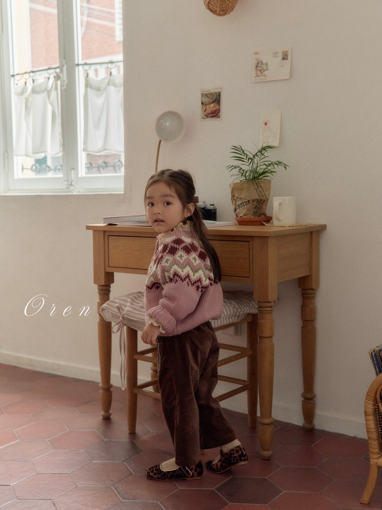 Reversible knit cardigan (2 way)