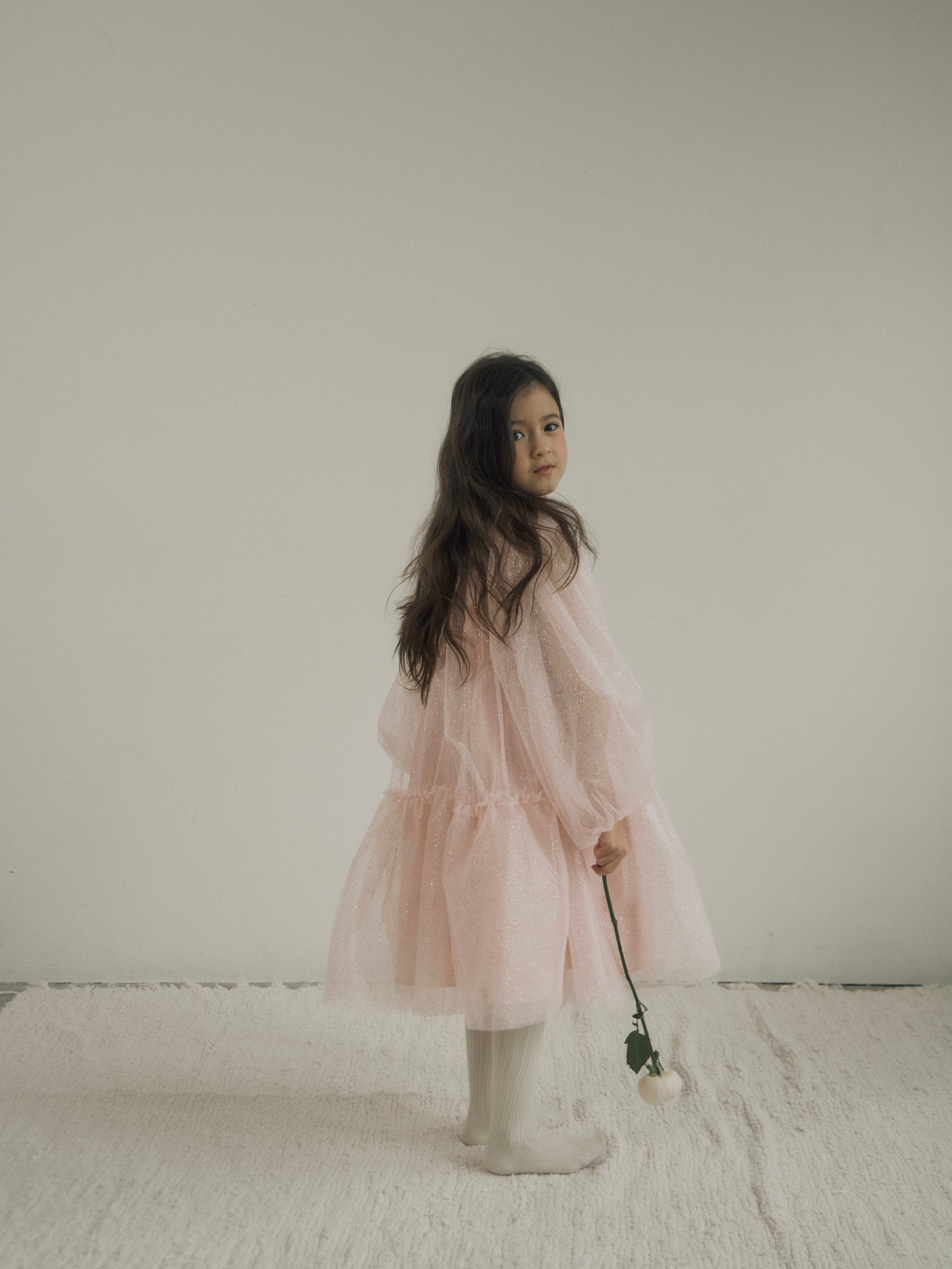 Special tulle dress (pink)