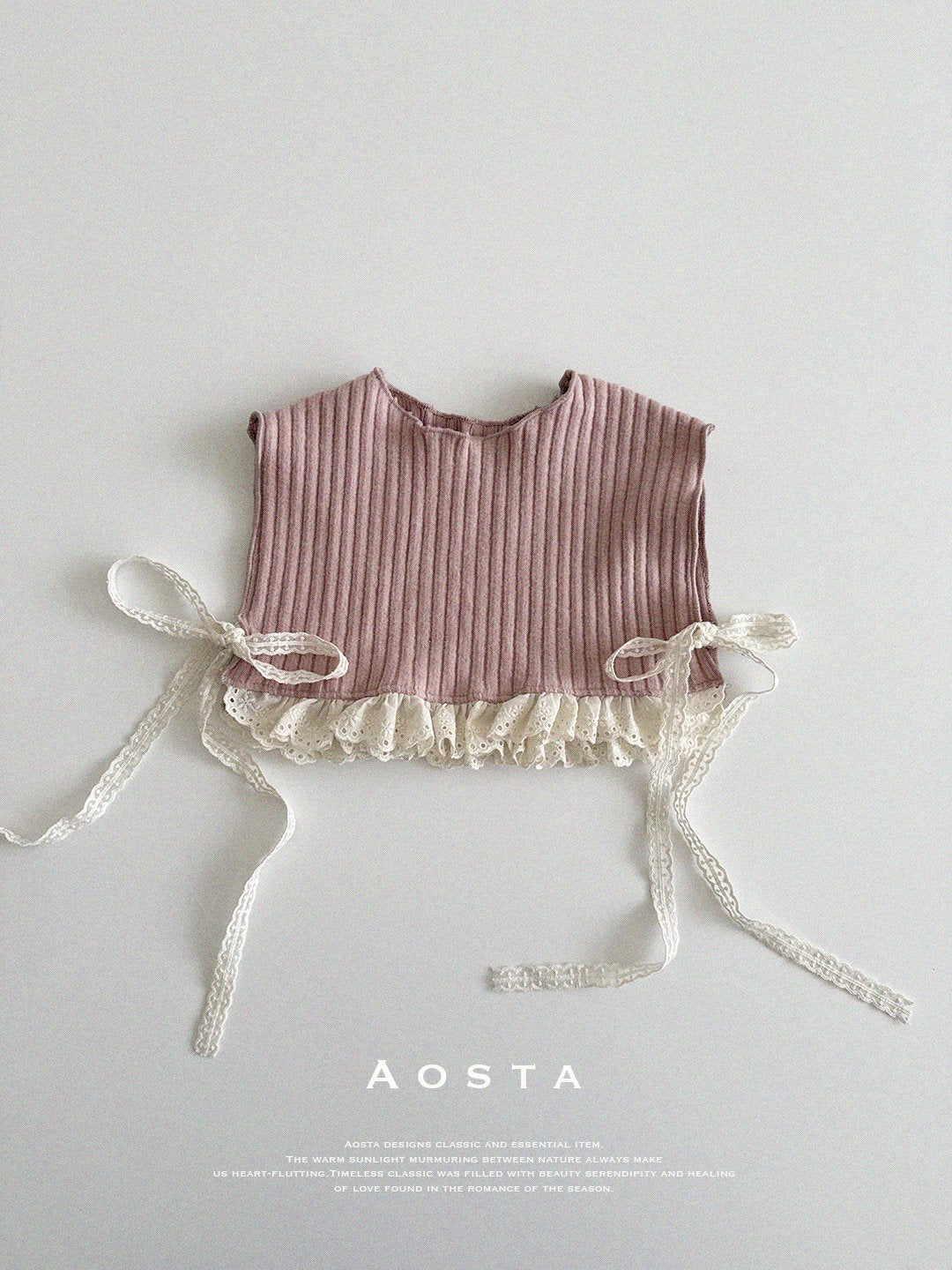 Camellia frill vest