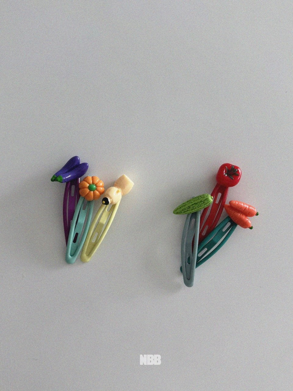 Vegetable shop pin set (3 pieces)