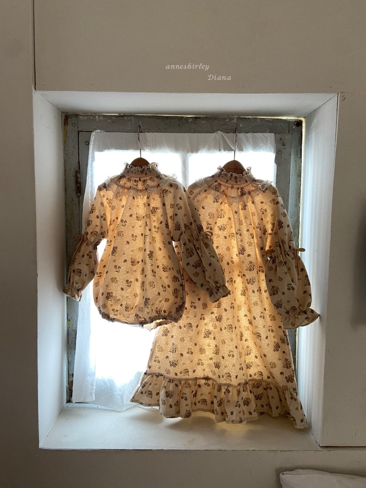 Isabella smock rompers