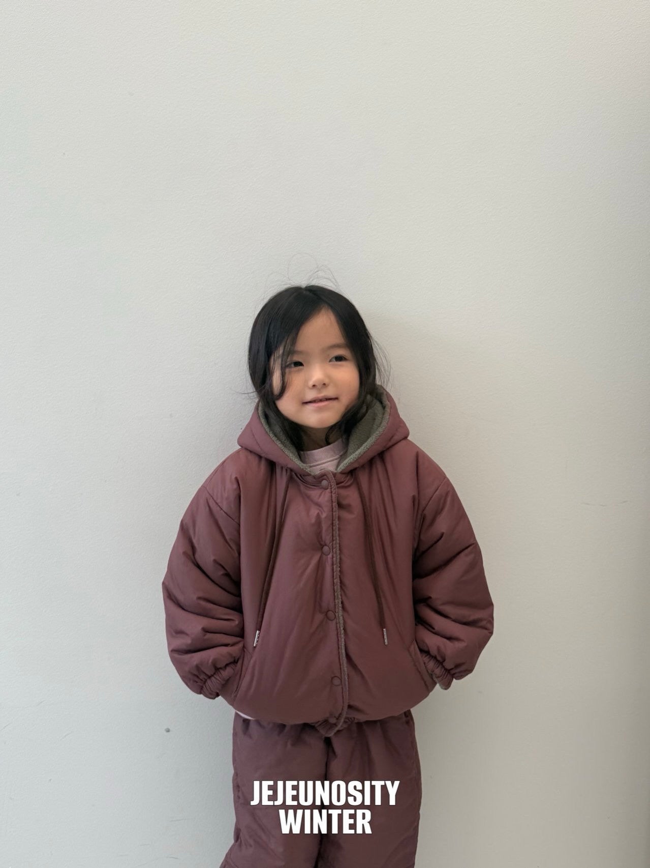 Ive reversible hooded jumper