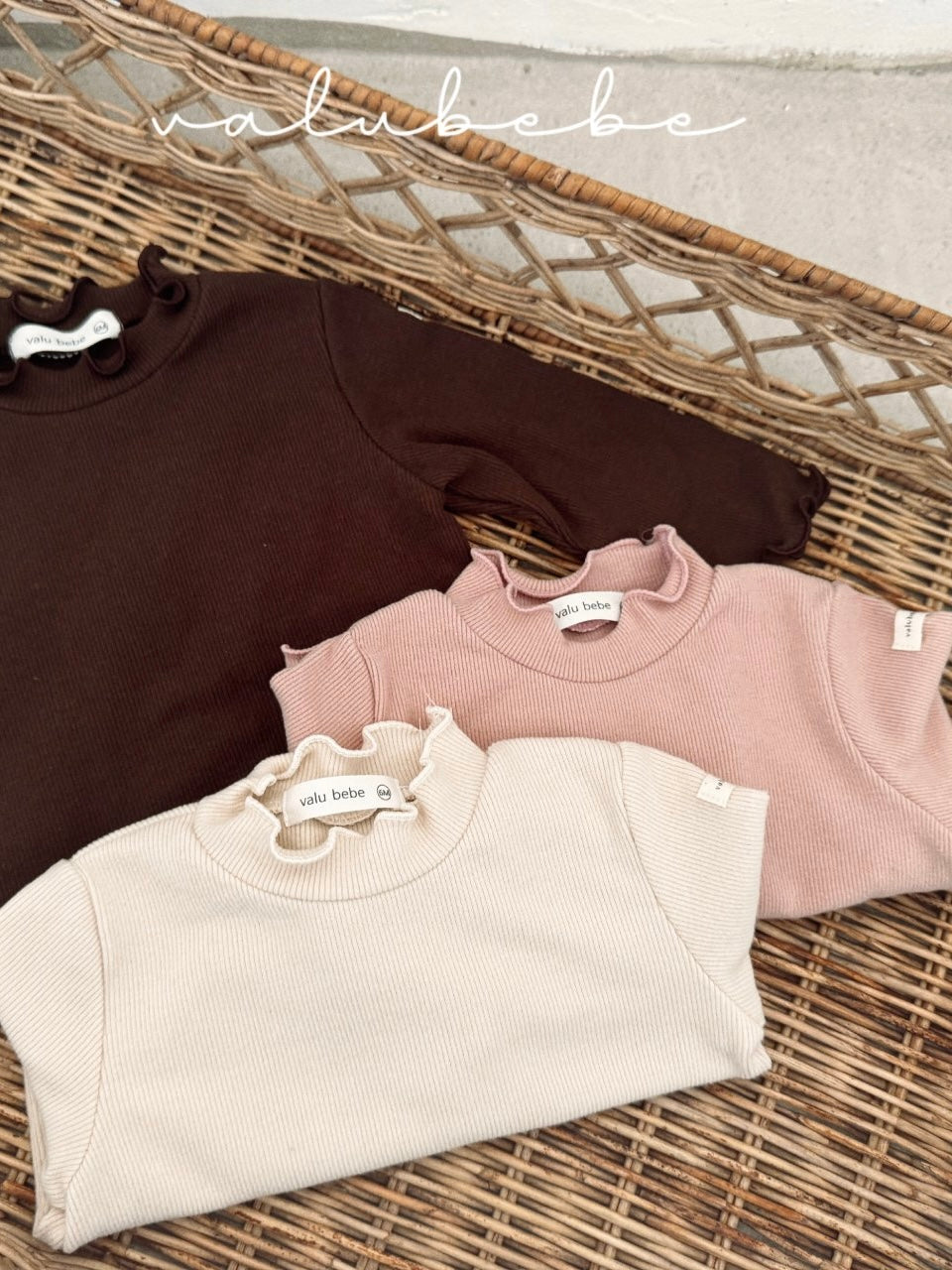 Half neck mellow T (baby)