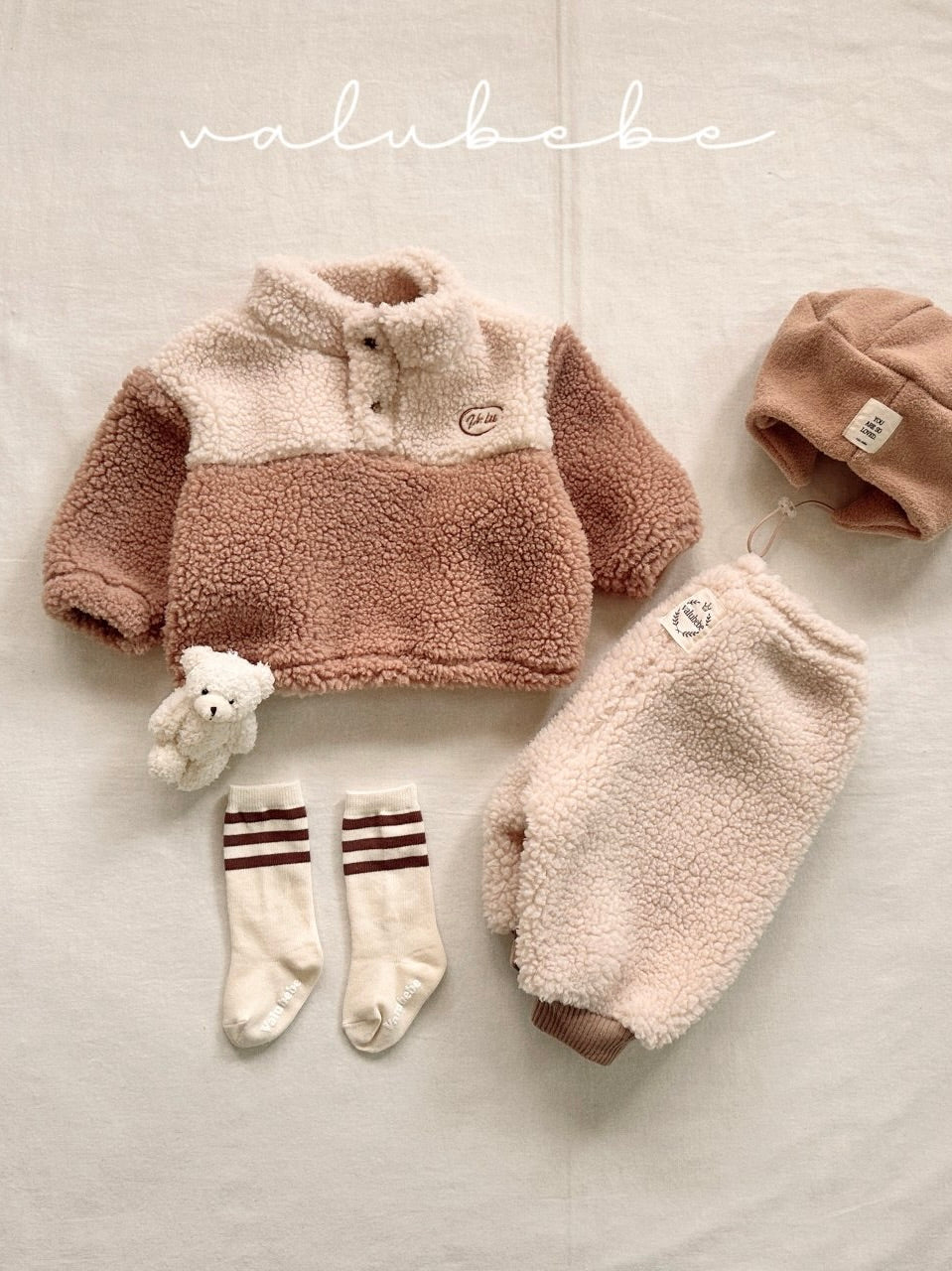 Fleece chestnut hat (baby)