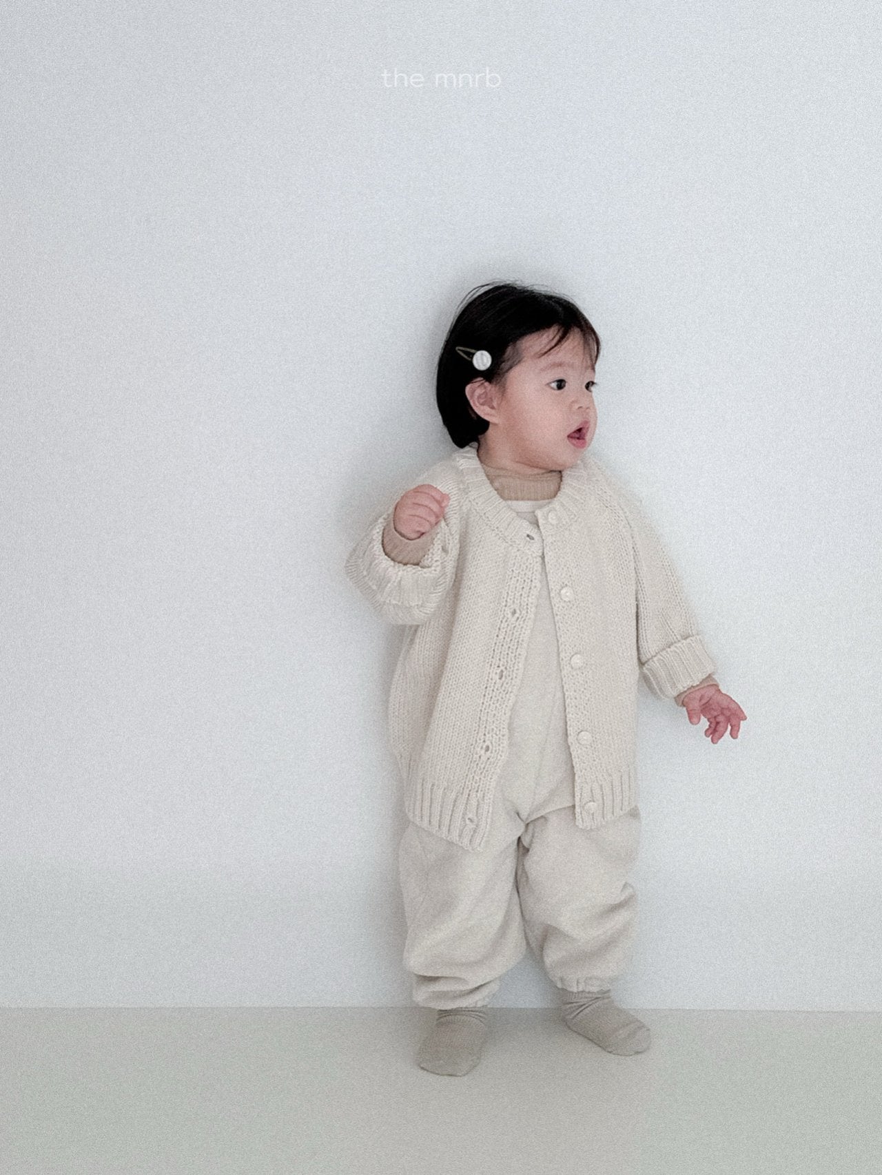 Robe balloon cardigan