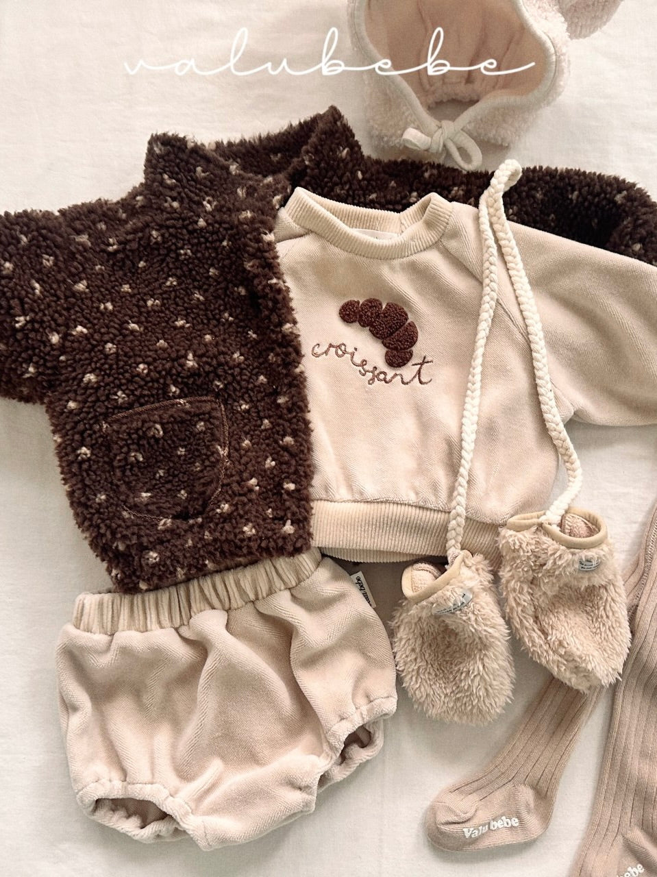 Fluffy velour bloomer (baby)