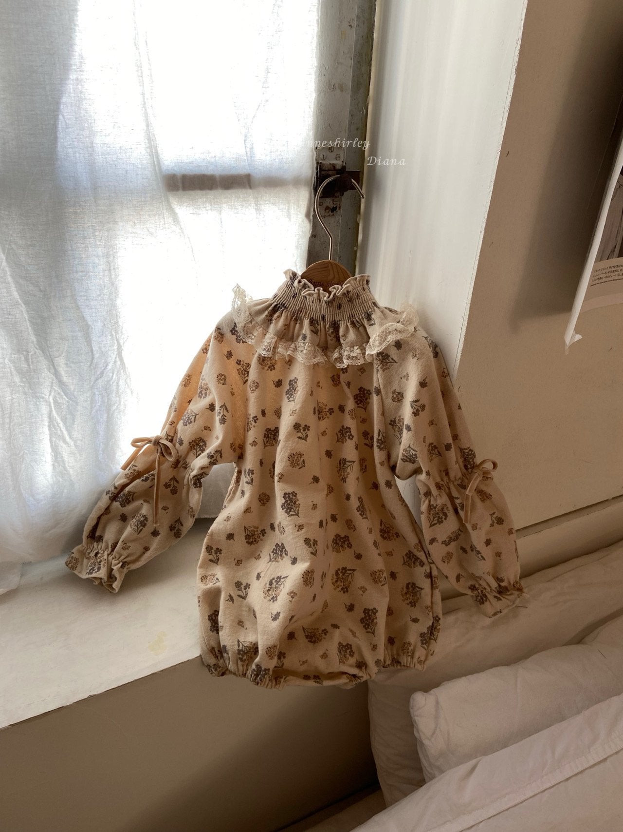 Isabella smock rompers