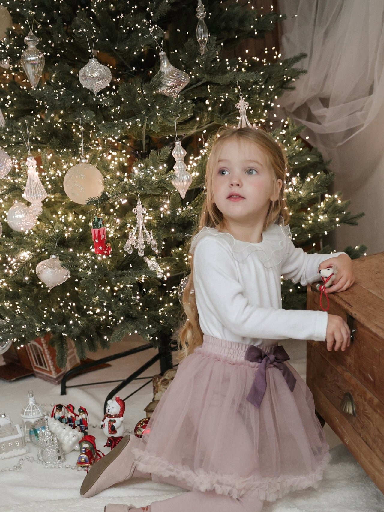 Lydia tulle leggings