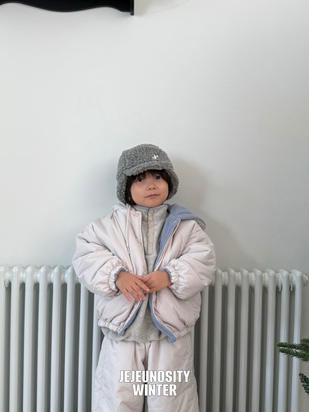 Ive reversible hooded jumper