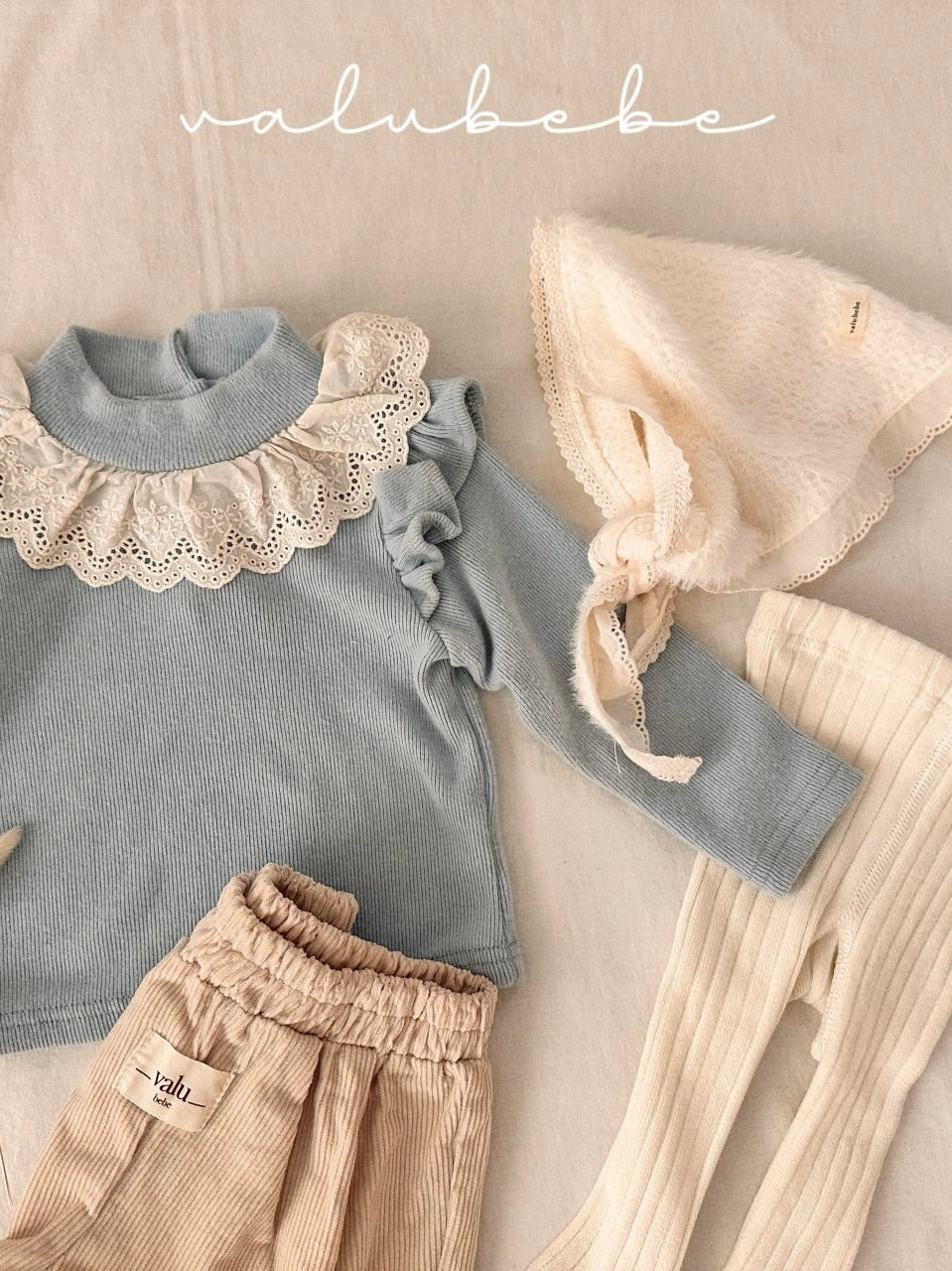 Lace fluffy scarf (baby)