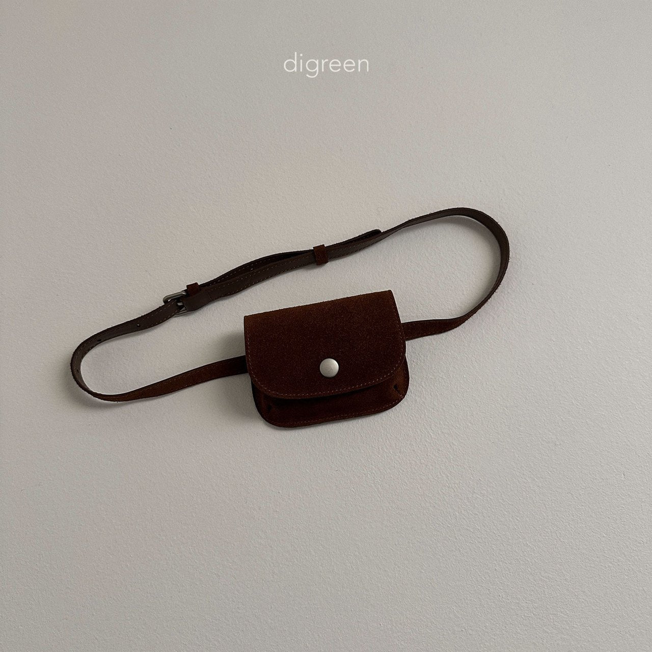 Mini suede belt bag