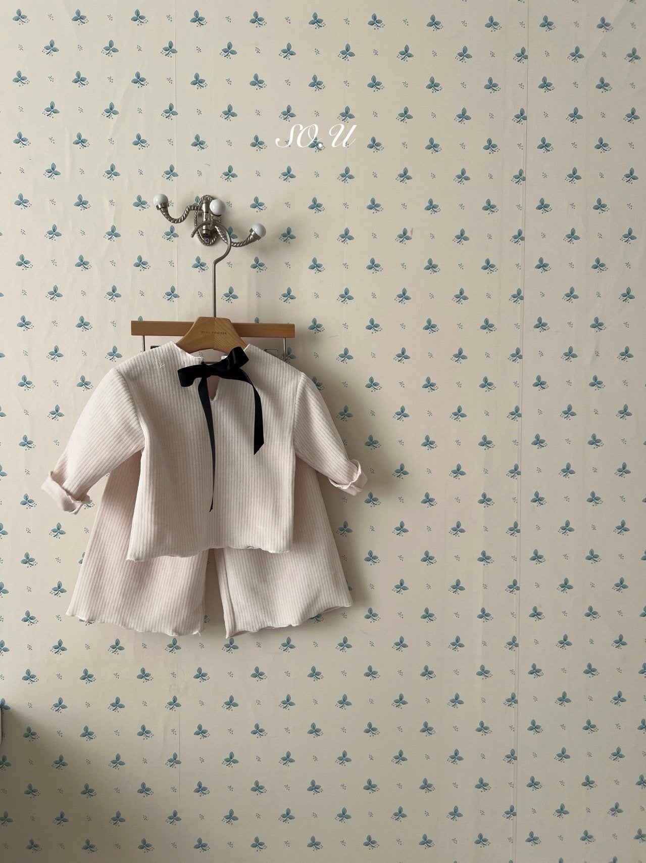 Winter back ribbon set