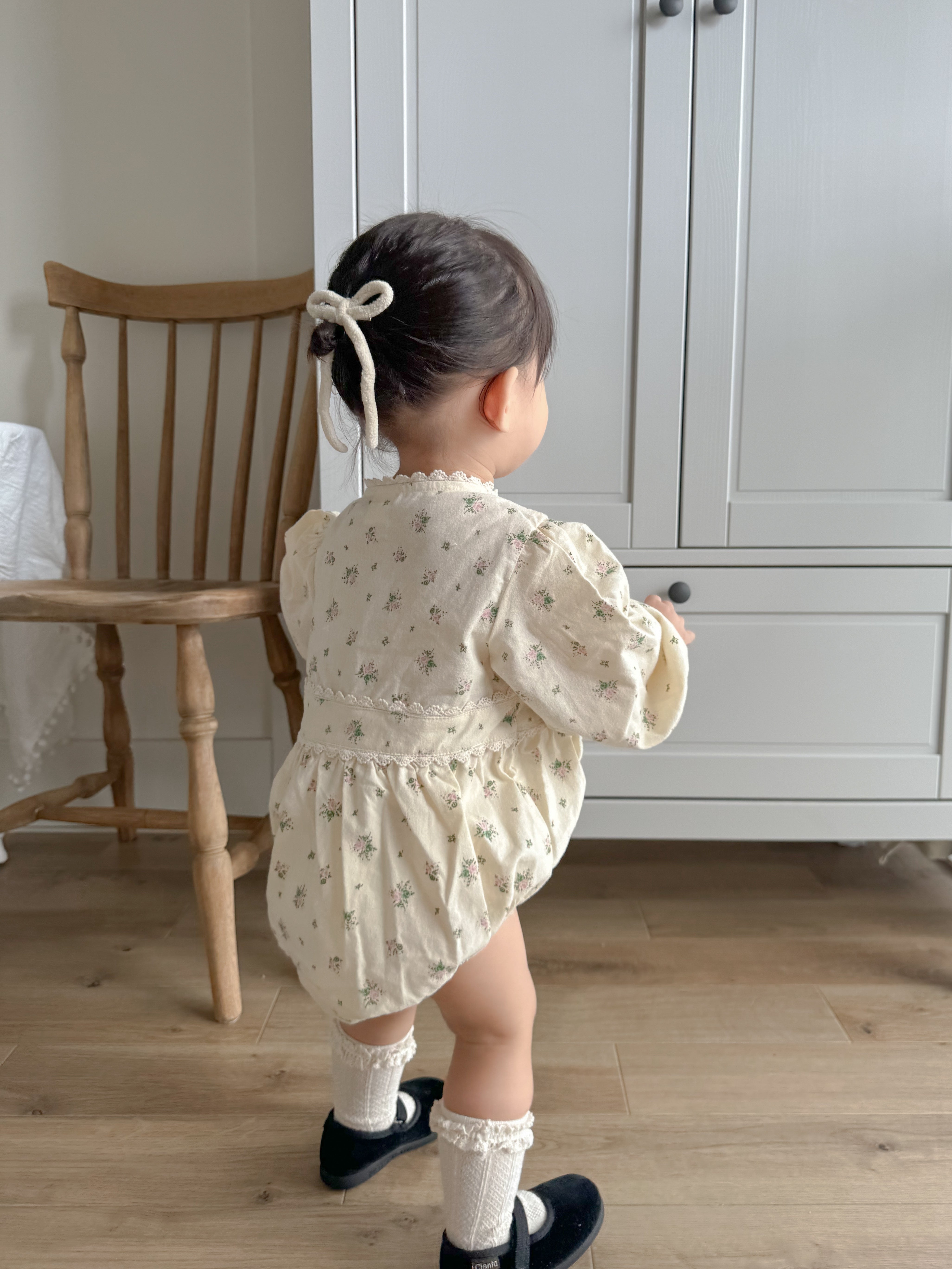 Evelyn floral rompers