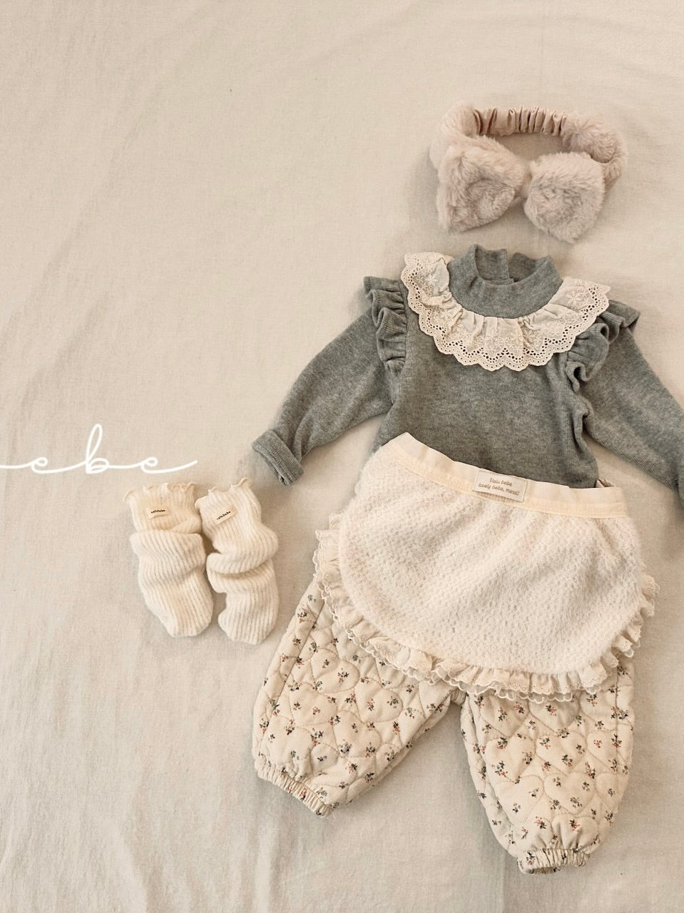 Lace layered skirt (baby)