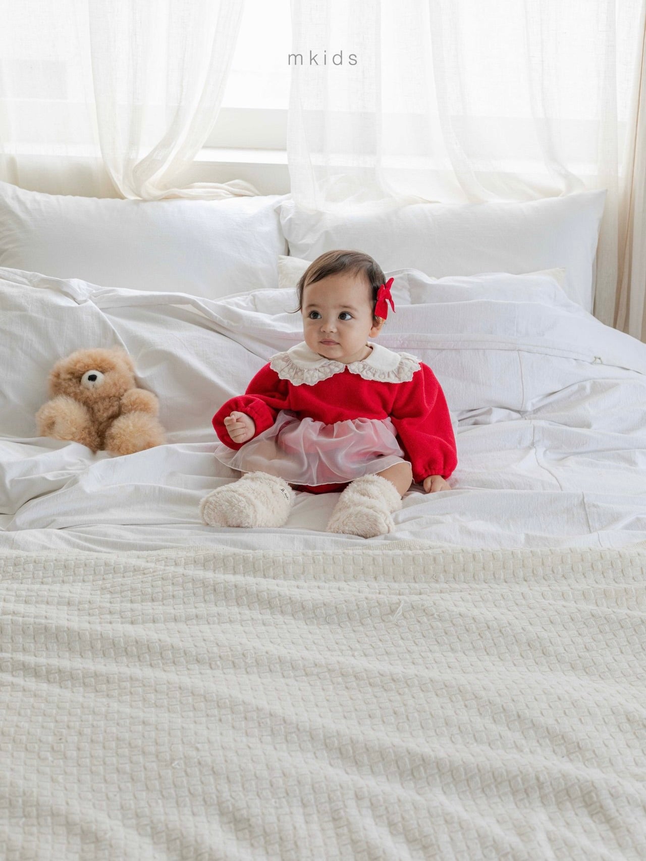 Soft fleece foot muff