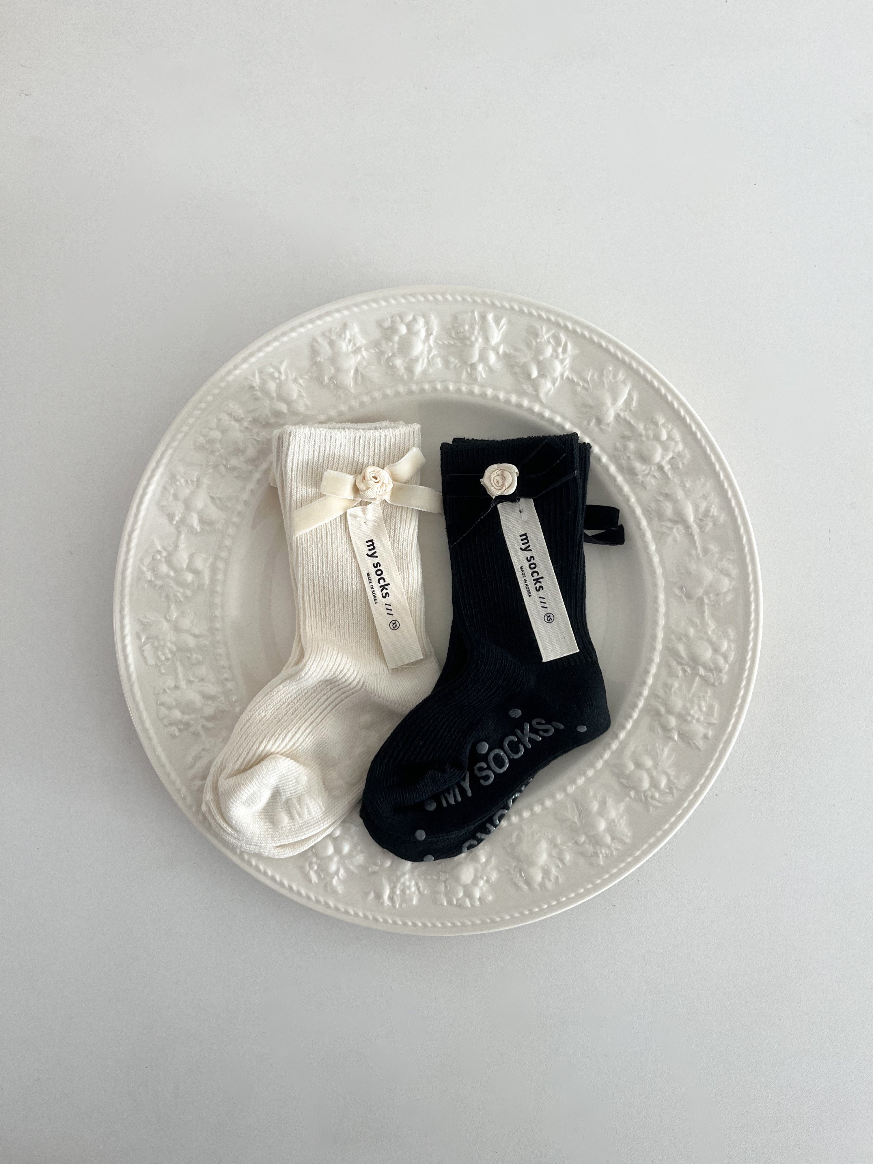 Black soybean socks set
