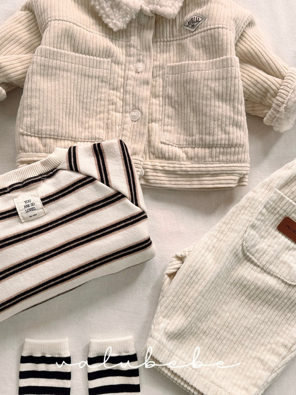 Multi striped fleece sweatshirt (baby&amp;kids)