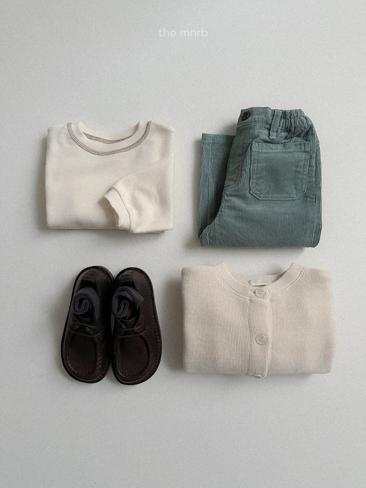 Velvet ribbed cardigan