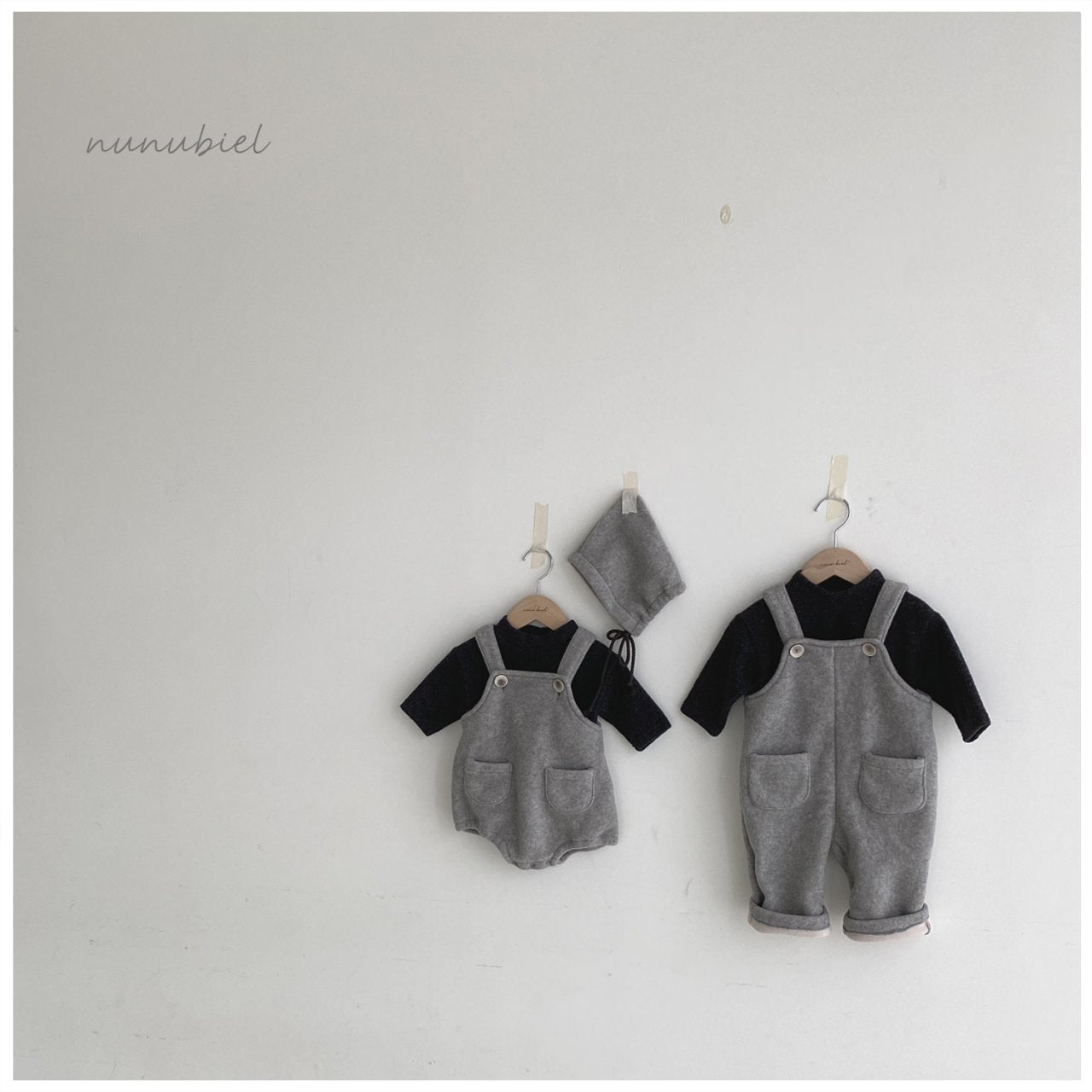 Fleece suspender pants (kids)