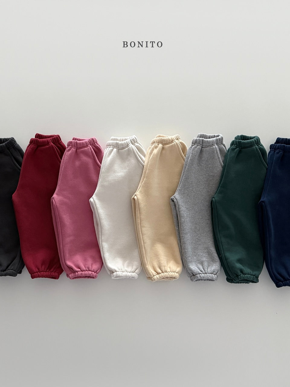 Sheepskin jogger pants