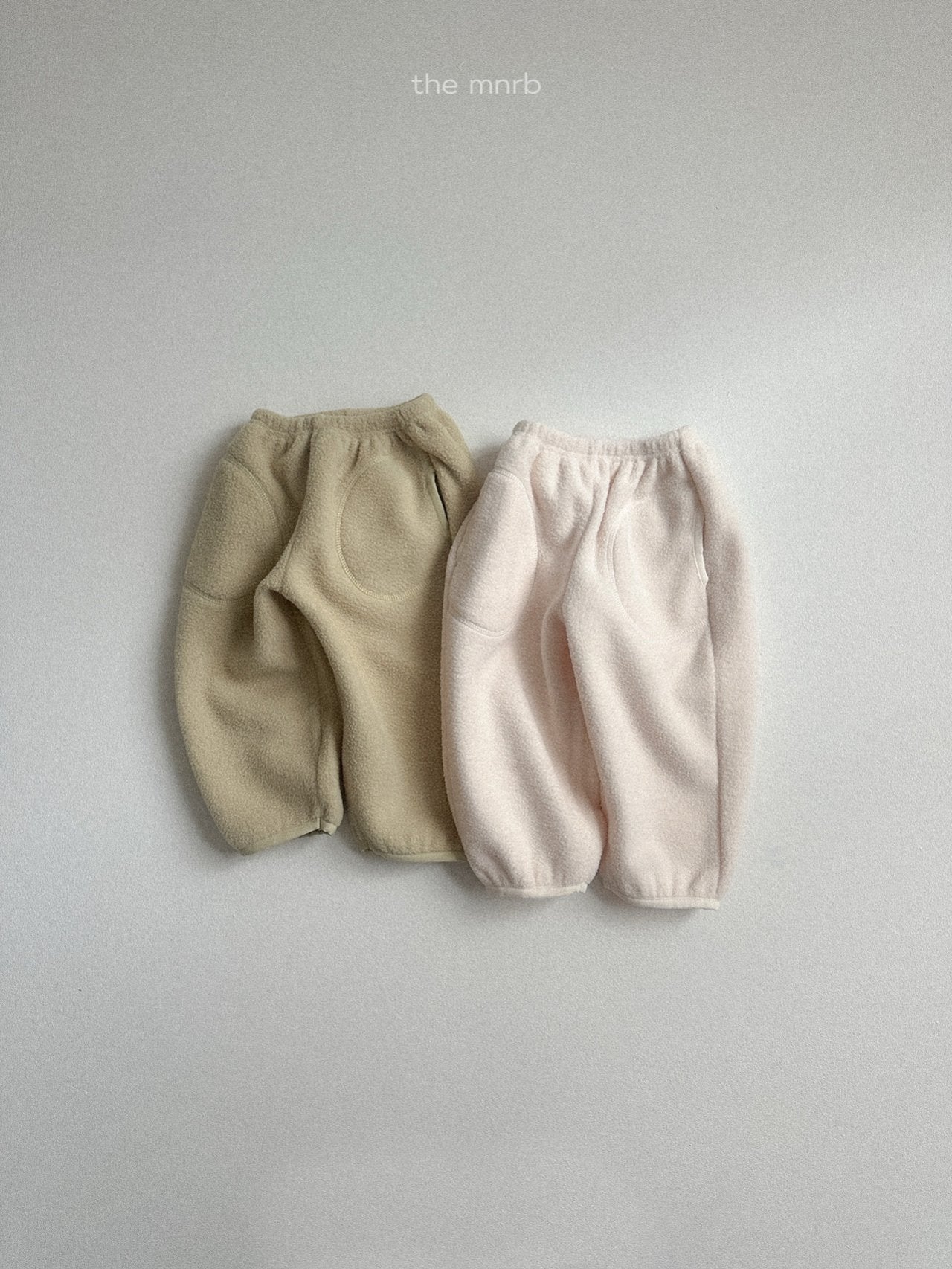 Fleece jogger pants