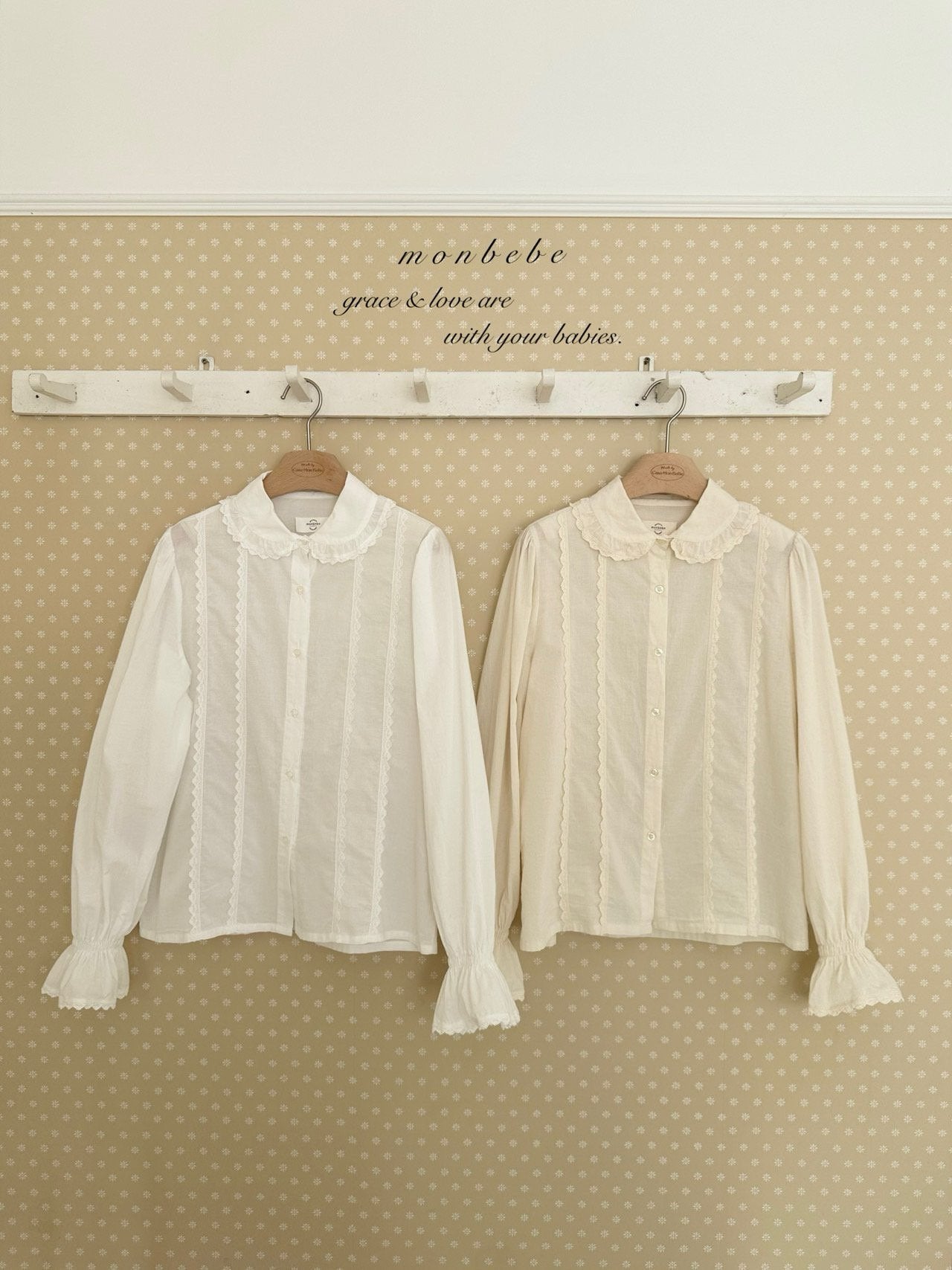 pepe lace blouse (mom size)