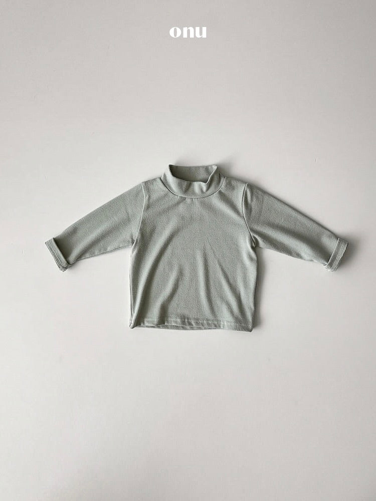 Muji half neck T (baby)