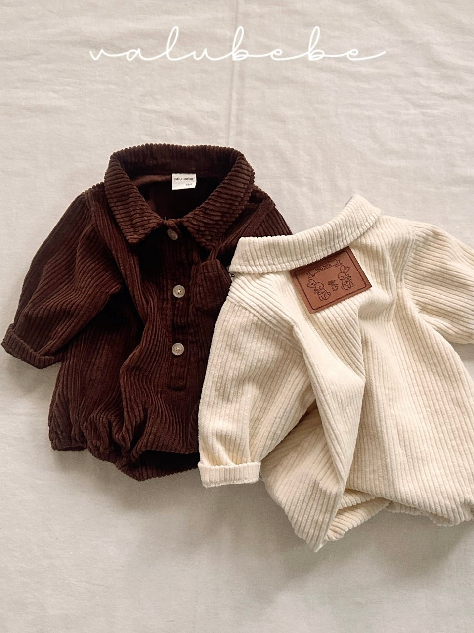 Bene corduroy rompers (baby)
