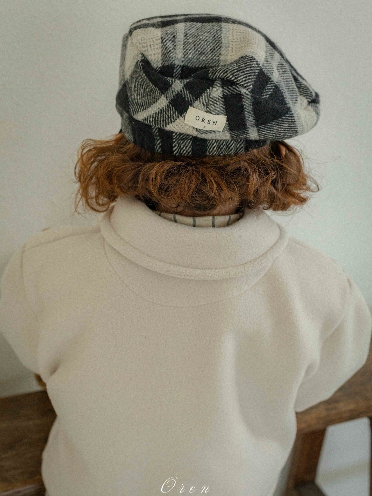 Brunel check beret (baby)